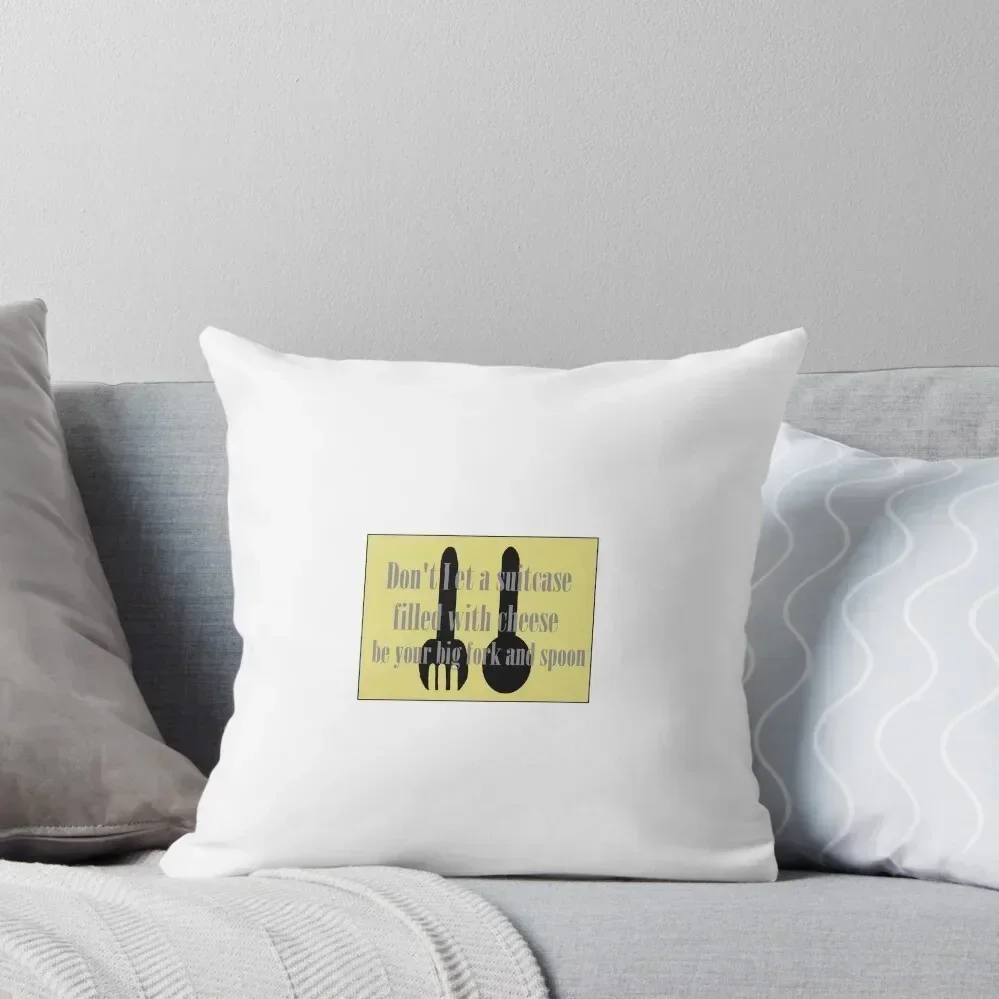 

Big Fork and Spoon Throw Pillow Pillowcase Cushion Bed pillowcases Room decorating items bed pillows pillow