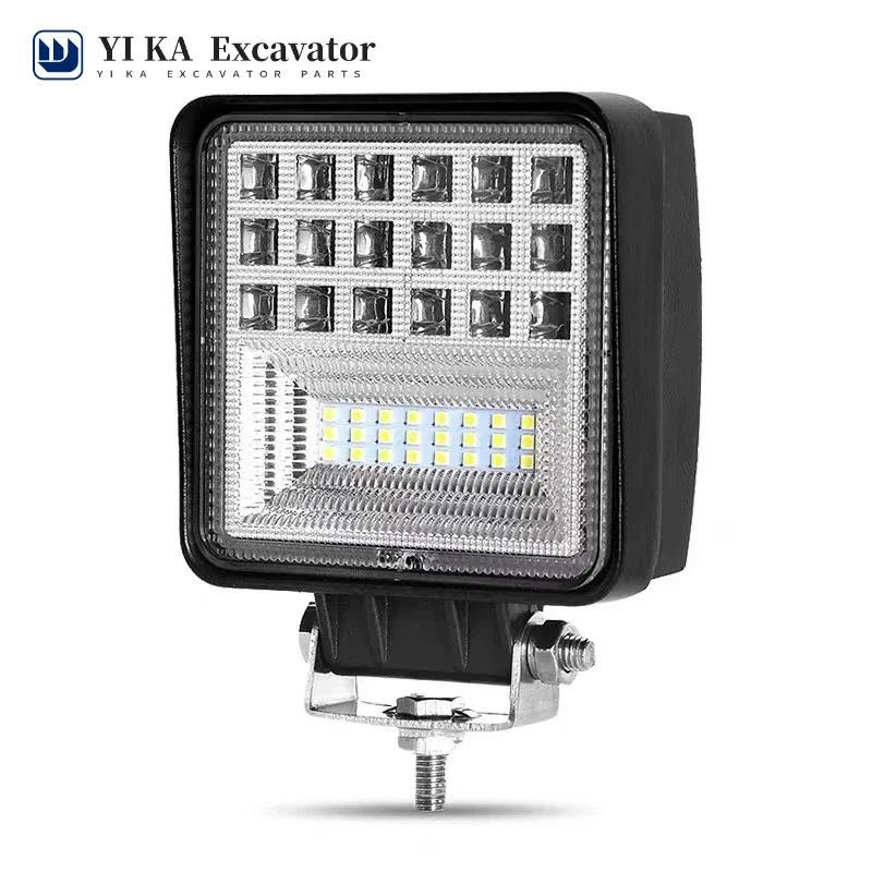 Untuk Ekskavator 12V 24V Lampu Depan LED Lengan Besar Sany XCMG Vol Doosan Lampu Overhead Jembatan Kerja Sementara