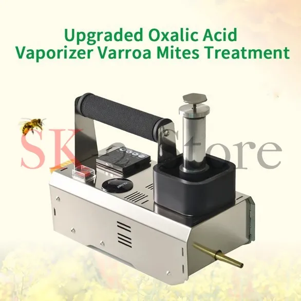 E Beekeeping Tool Fumigation Electric Vaporizer Oxalic Acid Volatilizer Honey Bee Mite Kille (without battery)