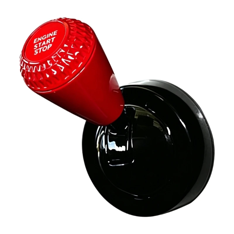 Hochwertiger Push-Start-Ersatzknopf aus Metall mit ergonomischen Fingerrillen H8WE – Detail 1