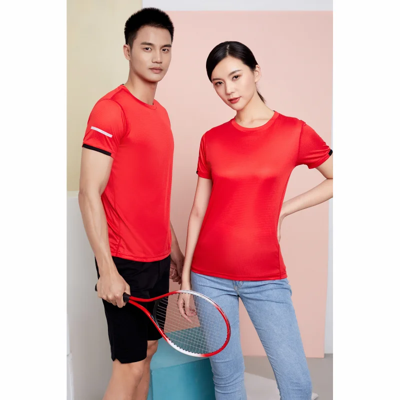 ELIKE Quick-Drying Breathable Sports T Shirt Custom Logo Print Embroidery Personal Design Company Brand 8 Colors Tops S-4xl