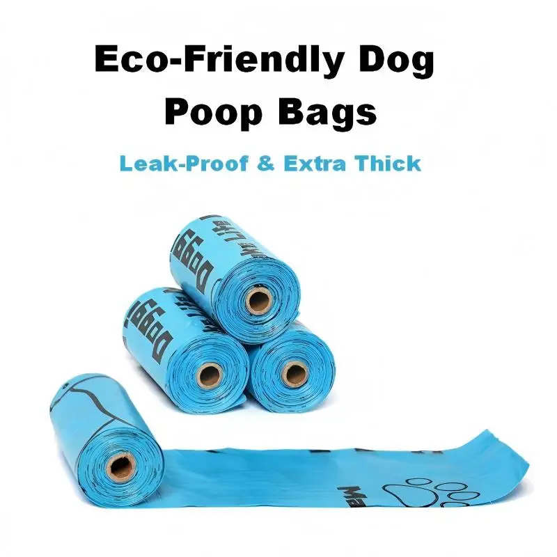 120Pcs Leak-Proof Dog Poop Bags & Cat Litter Bags - Pet Waste Disposal for Dog Walking & Litter Box, Specific Collection Bags