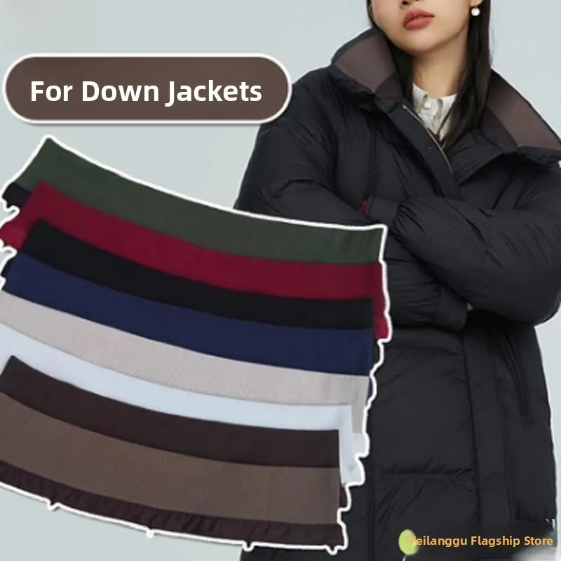 

Detachable Pure Cotton Knitted Ne Protector Coat Winter Universal down Jaet Removable Waable Scarf Sports Outdoor Acces...