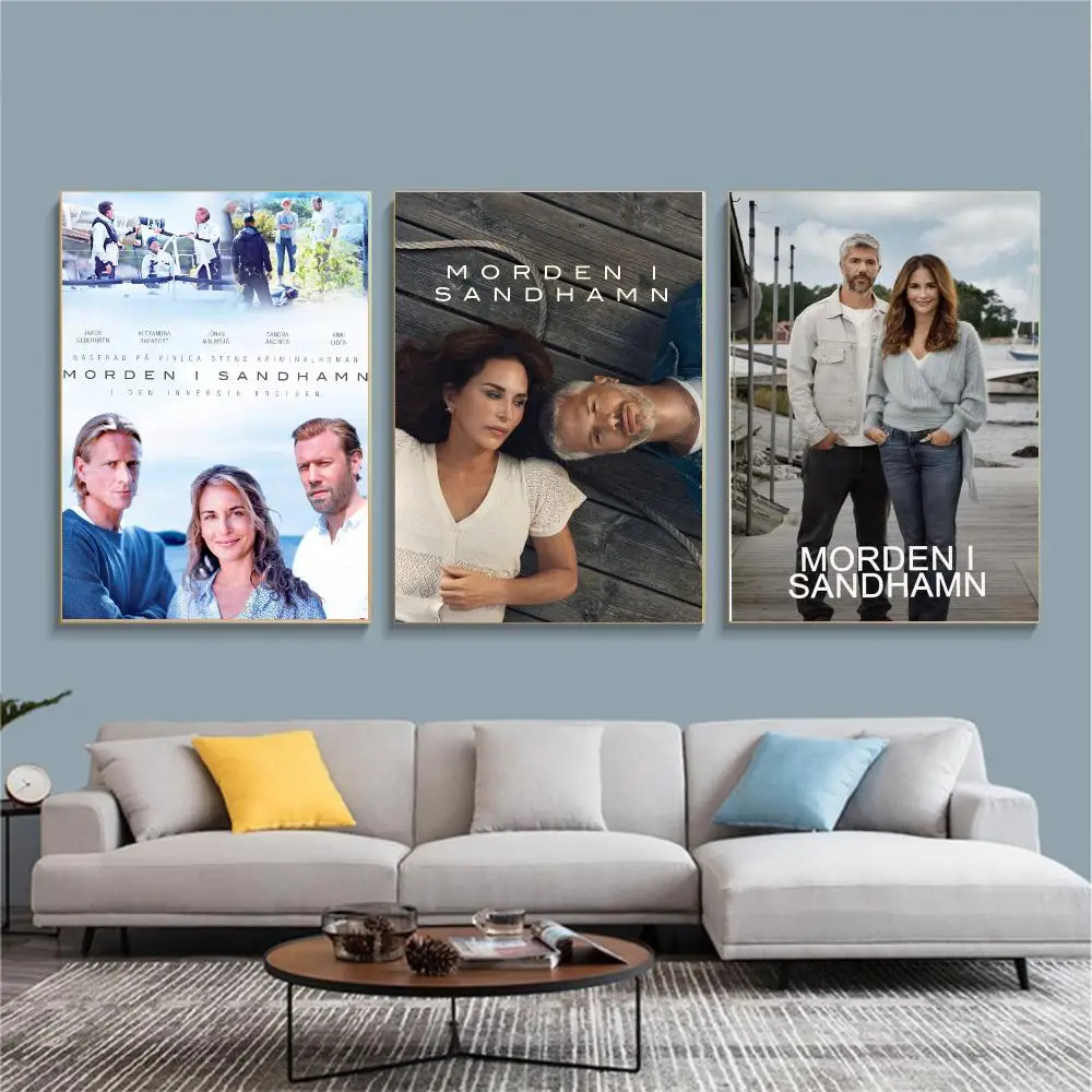 tv series T-The Sandhamn Murders-S Painting Calligraphy Nature Inspired Artwork for Living Room  Home Decoration