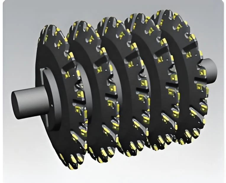ماكينة بتحكم رقمي بالكمبيوتر كربيد والعتاد الوجه القابل للفهرسة إدراج فتحة معدنية الوجه الشخصي/العمود المرفقي قاطعة المطحنة القرص أداة حامل للمعادن #4