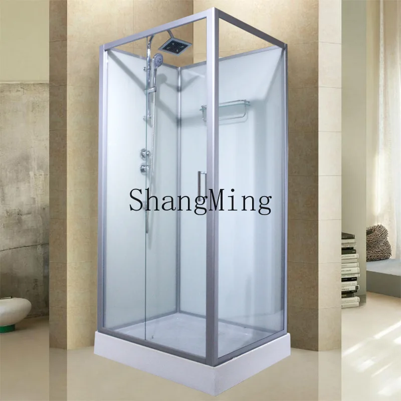 

FG new simple integral shower room, bath room, small size household independent bath, bath room, tempered glass