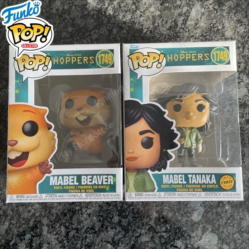 Funko Pop Disney Pixar Hoppers #1749 Mabel Beaver Vinyl Collectible Figure Chance of Chase Mabel Tanaka Character Gift for Fans