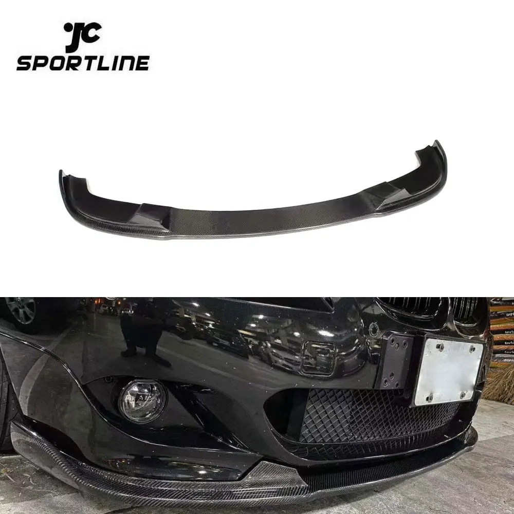 

Auto Carbon Fiber Front Bumper Lip For BMW E60 MTECH H Style