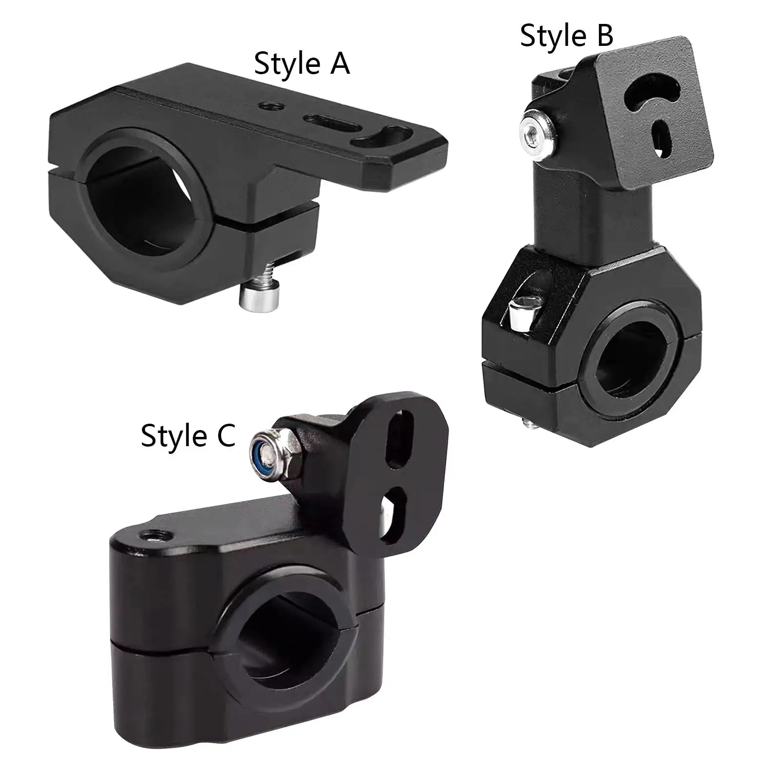 Bracket Adjustable Fixed Holder Stand no drill, no modification required, lamps be installed directly