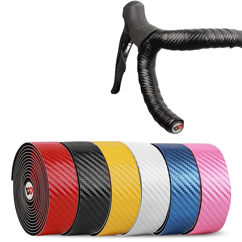 Bicycle Handlebar Tape Soft Bike BarsTape PU EVA Anti-slip MTB Cycling Wrap Straps Mountain End Plug Accessories