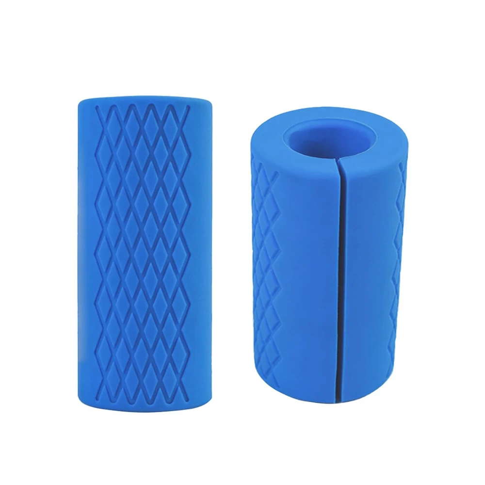 Pack of 1 Silicone Dumbbell Handles Long Dumbbell Handles Barbell Bar, Silicone Grips Dumbbell for Barbell and Dumbbell Training