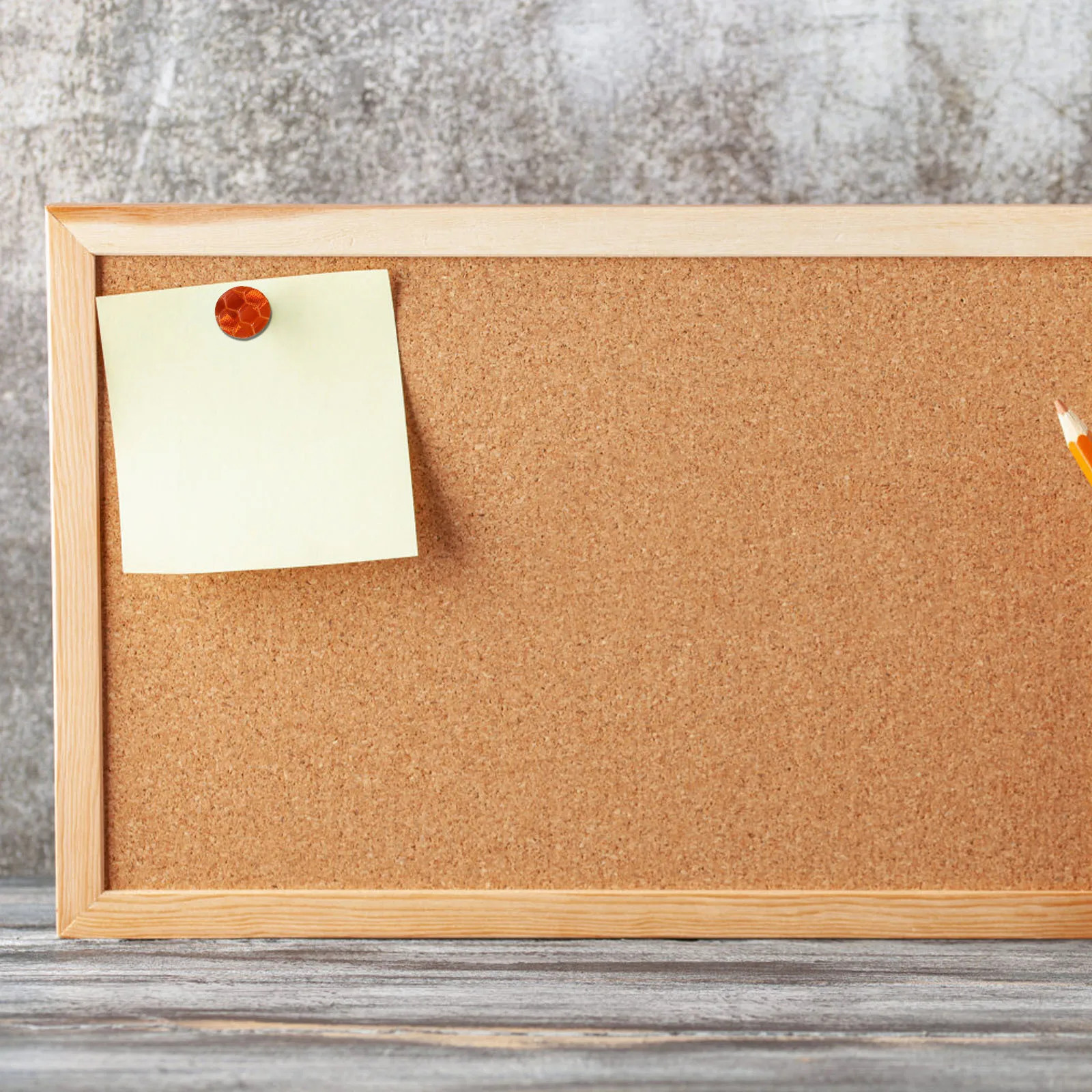 

100Pcs Reflective Orange Thumb Tacks Flat Head Trail Marking Pins for Camping Hiking Hunting Tree Stand Glow Safety Markers