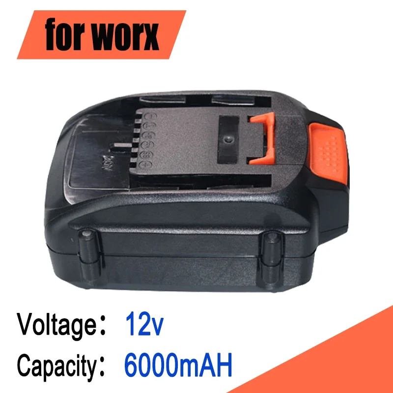 

For WORX 20V 6000mAH Lithium-Ion Large-Capacity Rechargeable Replacement Power Tool Battery