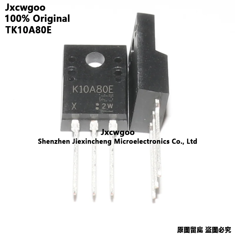 10PCS  100% New Imported Original TK4A80E K4A80E TK5A80E K5A80E TK6A80E K6A80E TK10A80E K10A80E TO-220F MOS FET 800V