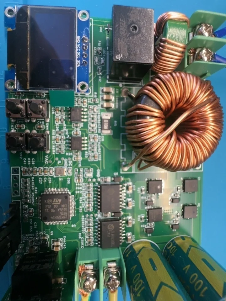 ST Digital Single-Phase Off-Grid Inverter Learning Development Board (SOGI Digital Phase-Locked Loop)