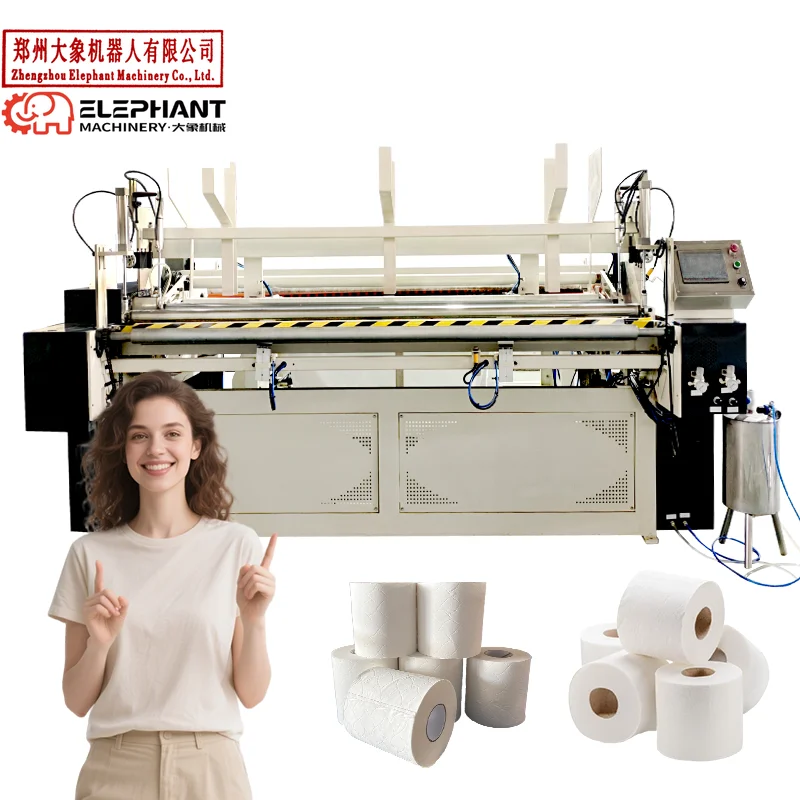 Customized Toilet Paper Making Equipment With Customizable Production Capacity For Different Scale Factories Toilet Paper Making