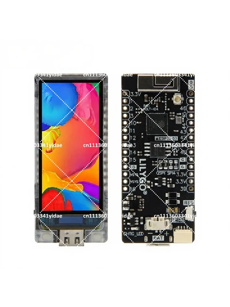ESP32‑S3 1.91‑Inch AMOLED Development Board