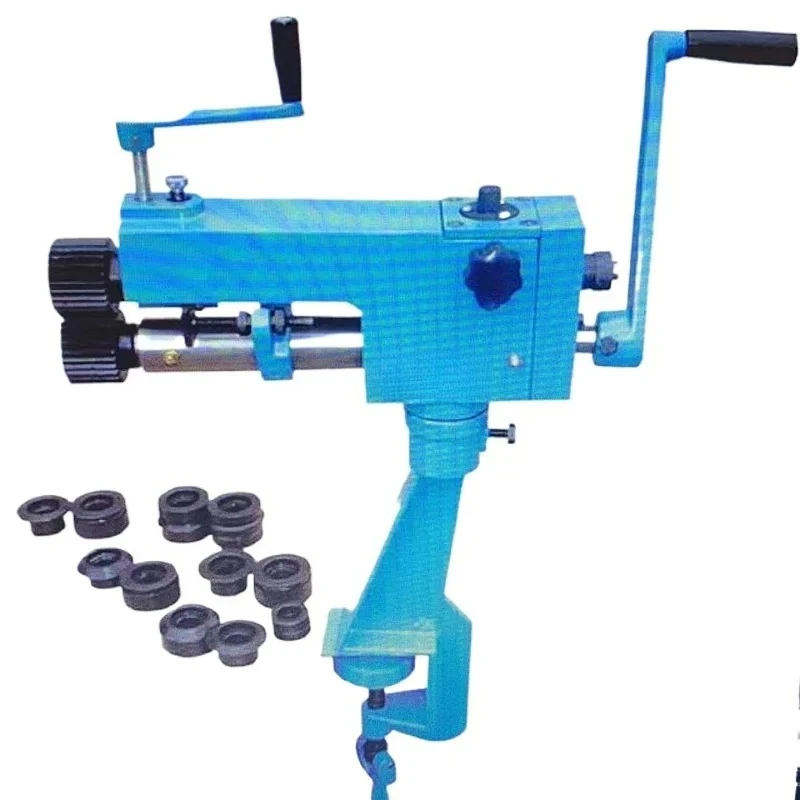 Manual edge press, crimping machine