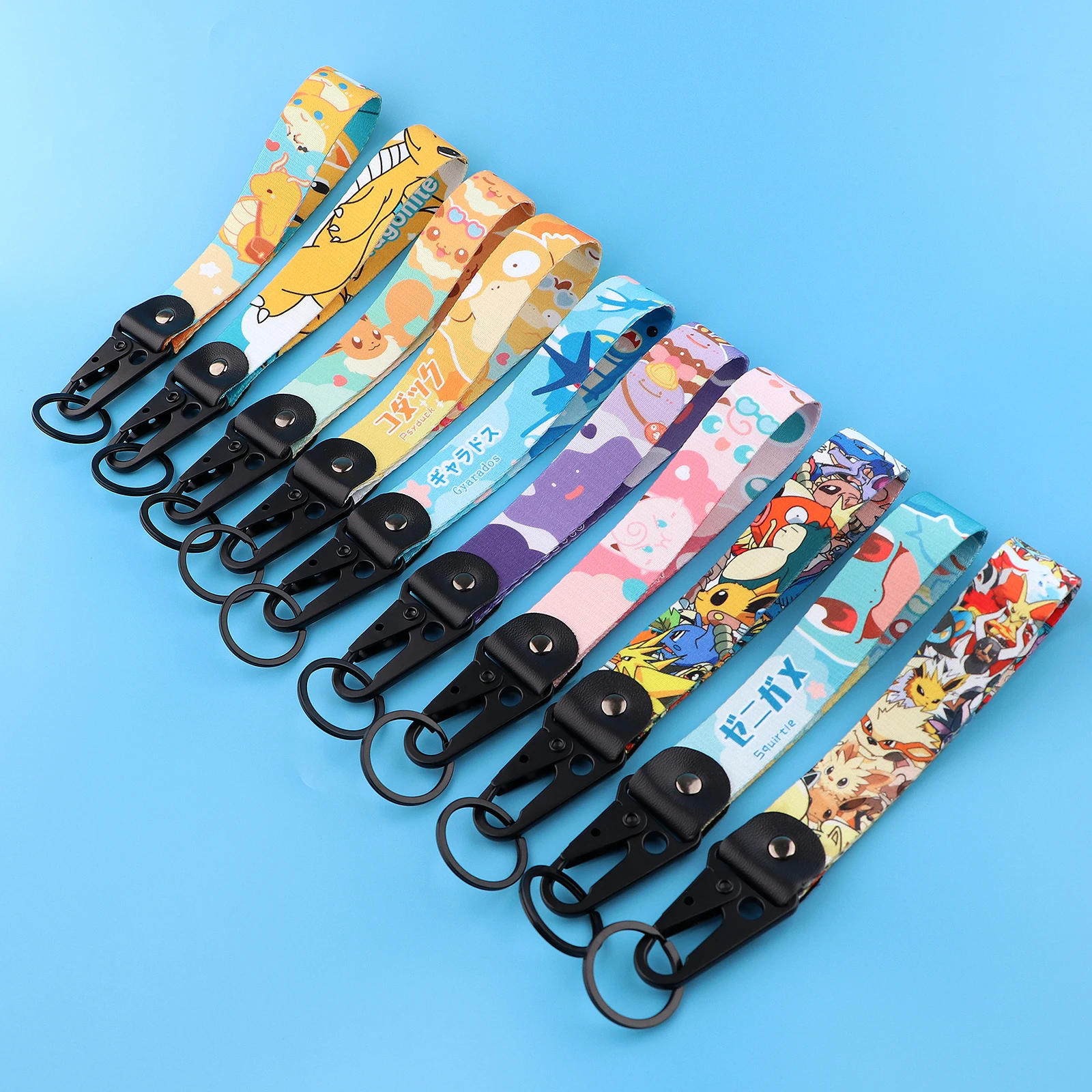 Cute Gengar Key Chain, Anime Game Lanyard