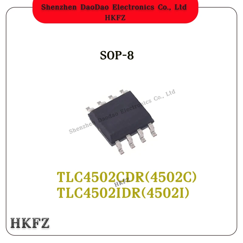 TLC4502CDR 4502C TLC4502IDR 4502I SOP-8 Dual Operational Amplifier Chip IC New Original