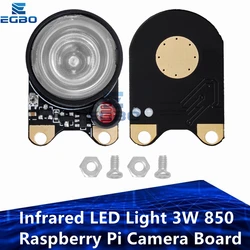 1PCS EGBO Infrared LED Light 3W 850 Raspberry Pi Camera Board Module Night Vision Infrared IR