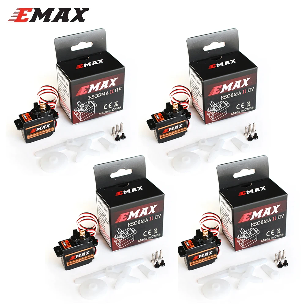 Emax ES08MA II 6V-8.4V 12g HV Metal Gear Analog Servo For RC UAV/Helicopters/Airplane/Truck/Boat/Car Accessories