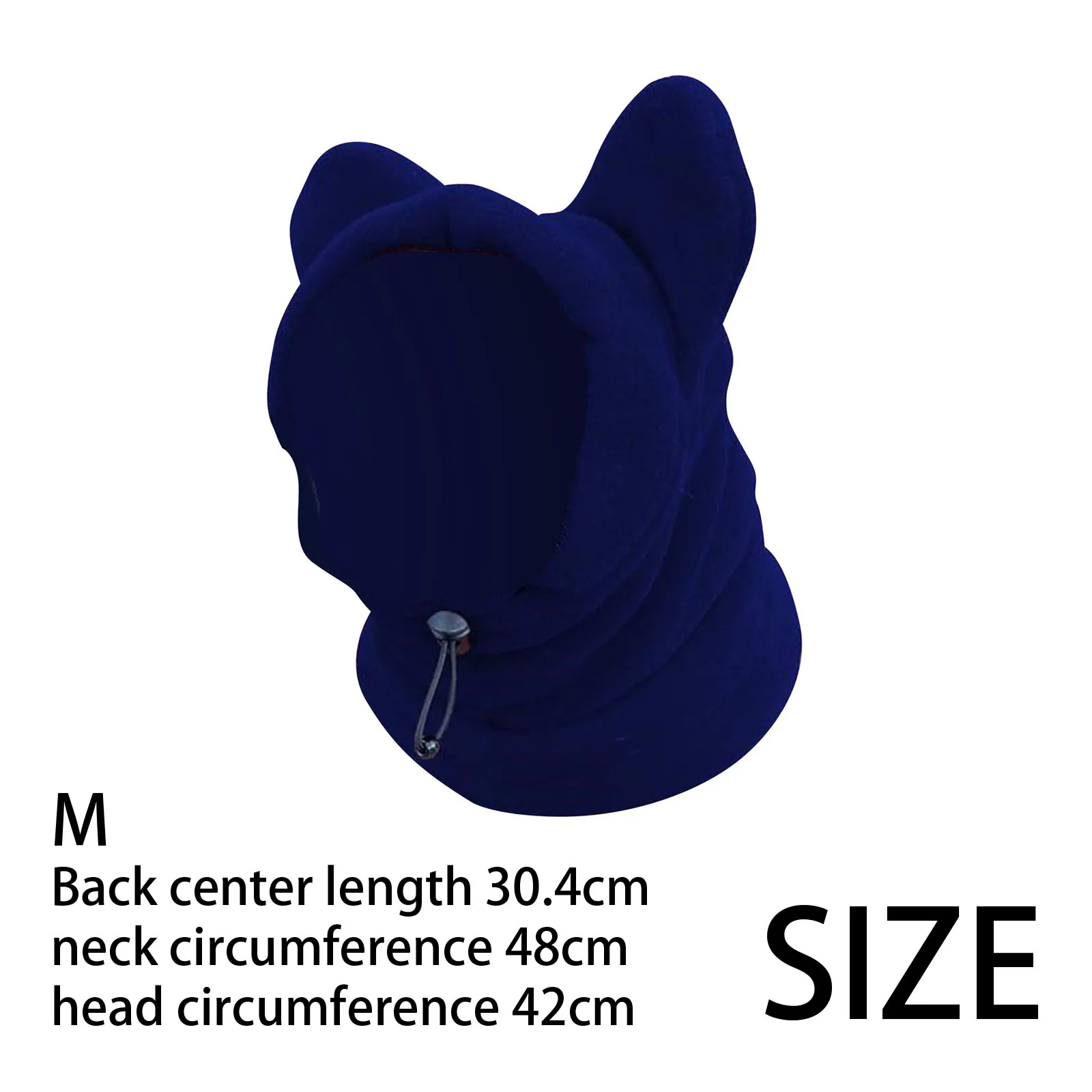 Winter Pet Hat Soft Fleece Adjustable Thickened Outdoor Dog Hood Warm Hat for Cat Small Animal Puppy Medium to Large Dog Pets