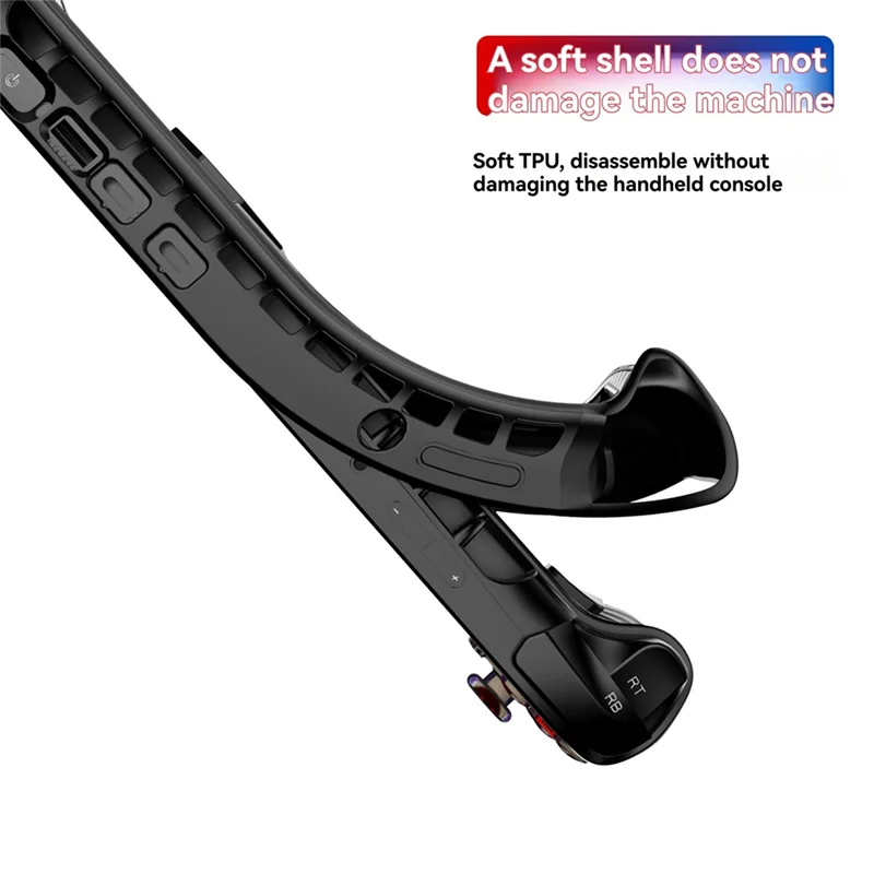 A97I-For MSI Claw 8 AI+ Handheld Game Console Protective Case Soft TPU Cover With Kickstand Anti-Scratch Features