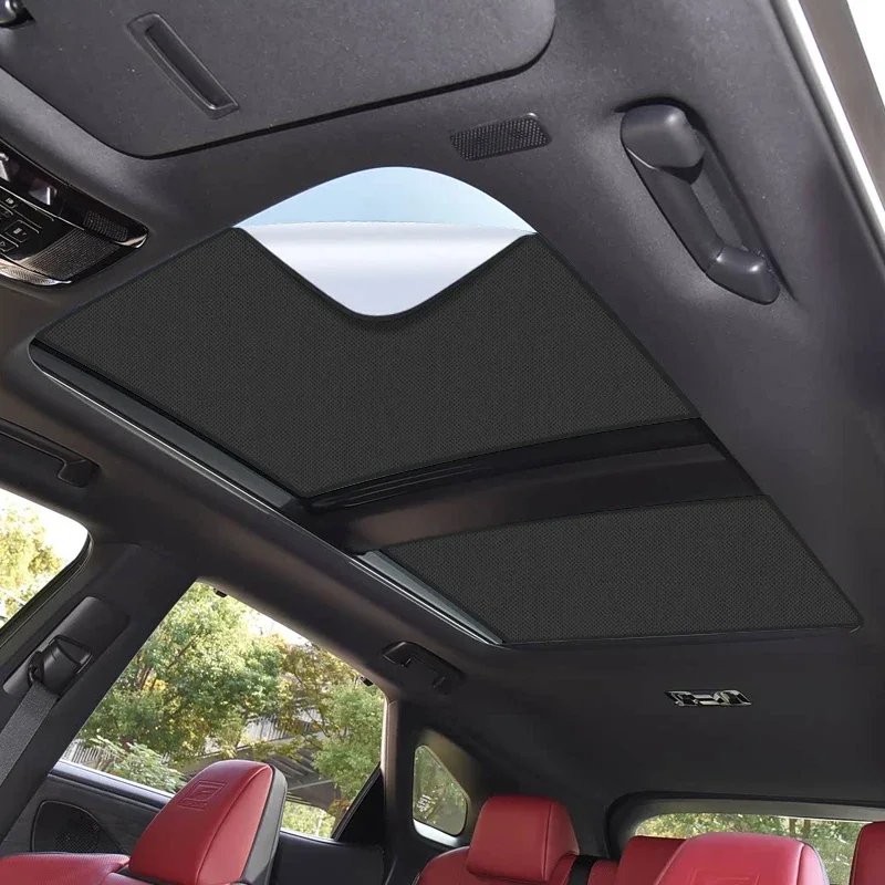 

Car Suede Fabric Electrostatic Adsorption Sunroof Sunshade Anti-UV Heat Insulation Skylight Accessory For LEXUS RX 2016-Present