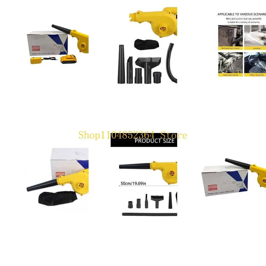 

652f беспроводной листовой воздуходувка, вентилятор с питанием от батареи с батареей на 100 куб.