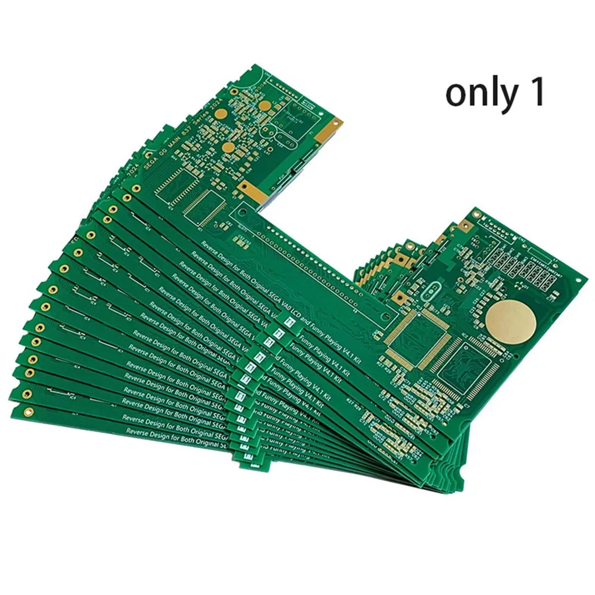 2026 New Motherboards Replacement VA0 Dual Chip for Game Gear Games Console MainBoard for High Brightness Screen