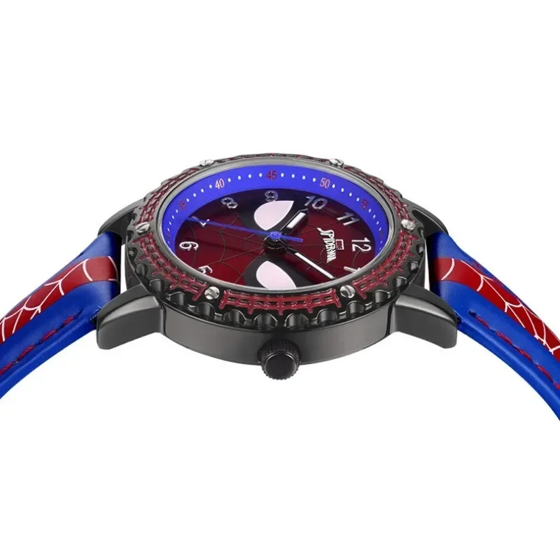 Anime Hero Spider Man Watch Cartoon Student Waterproof Luminous Quartz Watch Christmas Kids Gift Digital Watch one piece