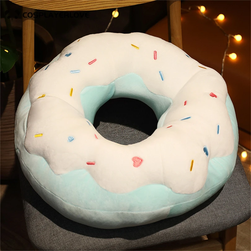 cute donut Cartoon cushion Office Nap Pillow Multifunctional plush toy adult sleep Pillow