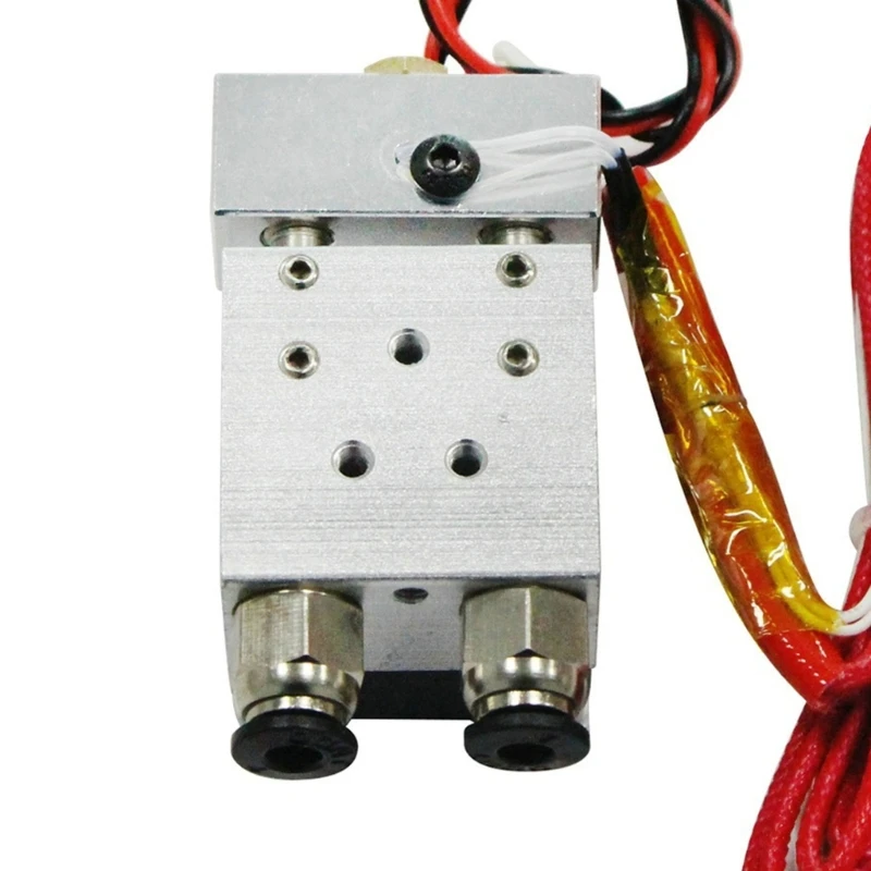 2 in 1 Out Extruder 12V/24V 40W for 3D Printer 1.75mm Filament Multi-Extrusion