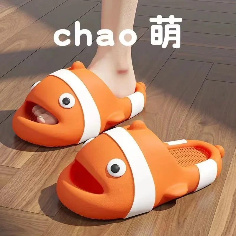 

Cute Girl Slippers Summer Feet Stepping Thick Bottom Cartoon Indoor Home Parent Child Anti Slip Home Bathroom Slippers