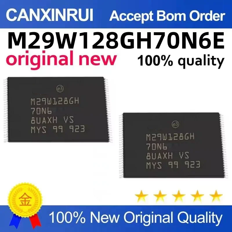 New original M29W128GH70N6E TSOP-56 NOR flash memory chip