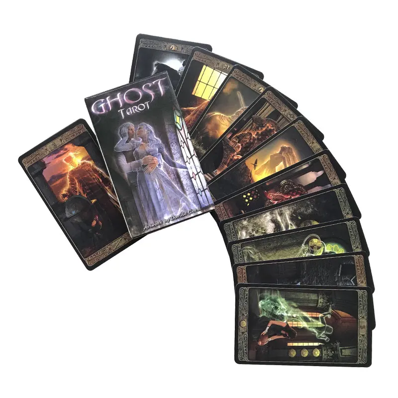 Tarot card game, 78 cartas, jogo de tabuleiro, oráculo, entretenimento, reunião familiar, com guia pdf