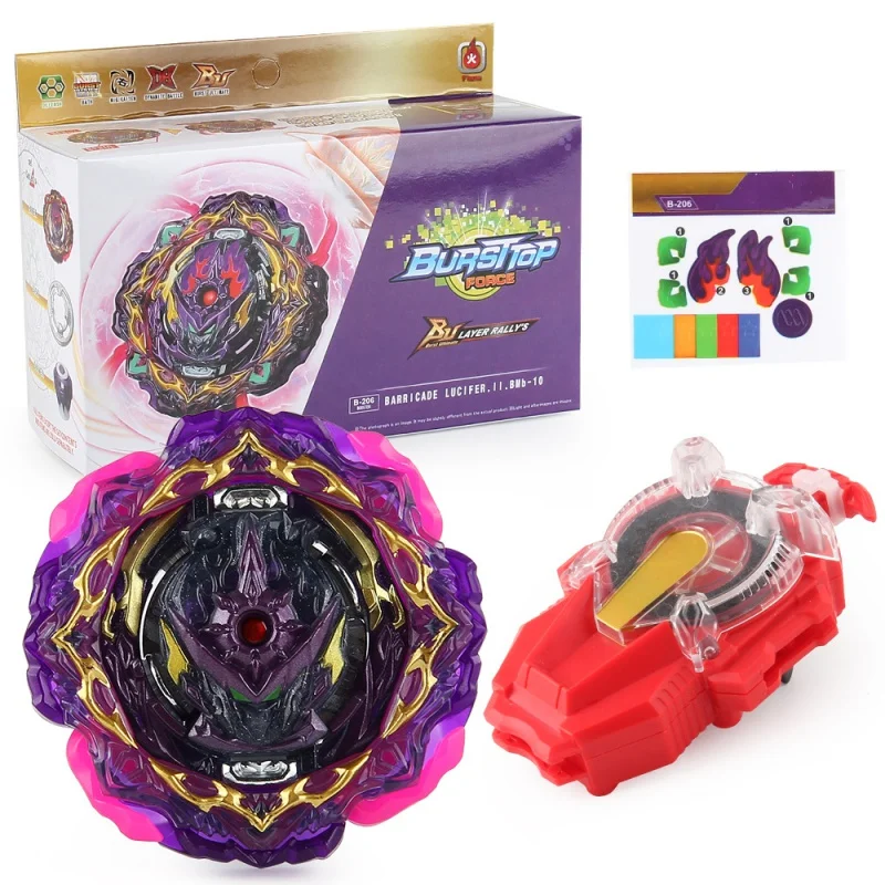 Beyblade Burst Sparks GT Toy Toy Burst Gyro Toy B- 206 Fortress Lucifer Gyro with Launcher Battle Toy