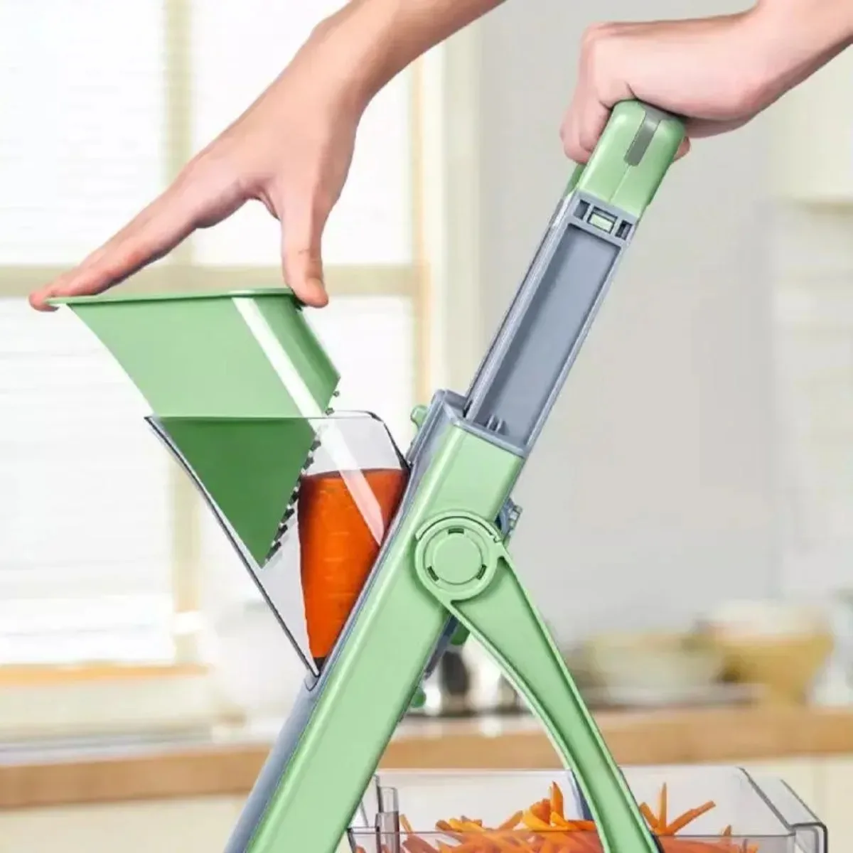 Vegetable Cutter Potato French Fries Graters Manual Shredder Efficiently Shred Grate and Cut Potatoes for Household Kitchen