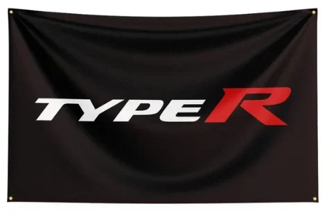 FLAGDOM 90X150CM 3X5FT Typer Flag Polyester Printed Car Banner For Decor