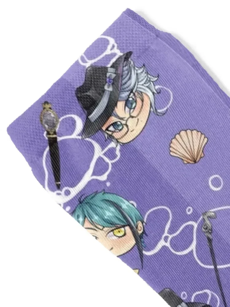 Fish school Socks funny sock winter shoes with print Socks Woman Men's