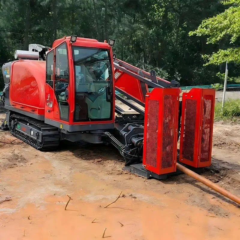 Professional Horizontal Directional Drill Rig No Dig HDD Boring Machine for Underground Telecom Cable Construction