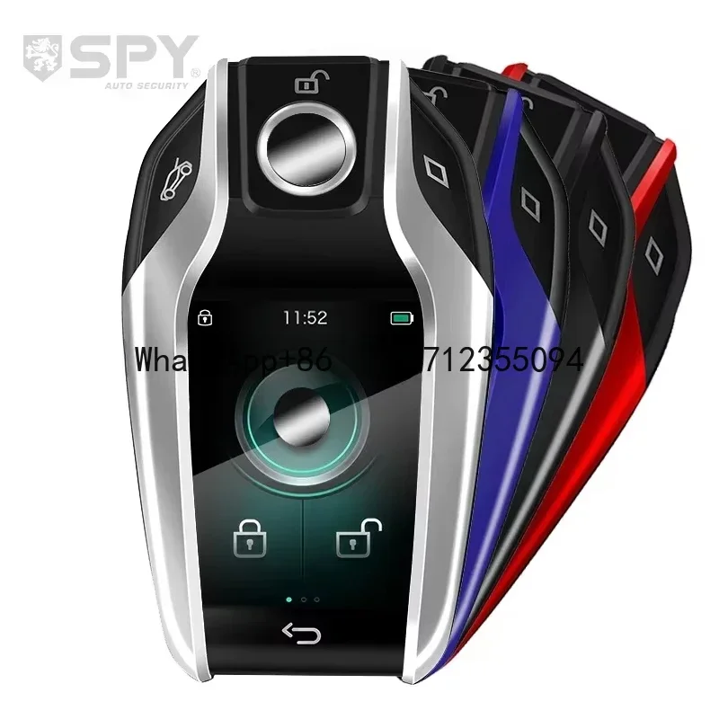 

SPY auto electronics universal smart key Lcd bt Remote car alarm easy installation smart key for car