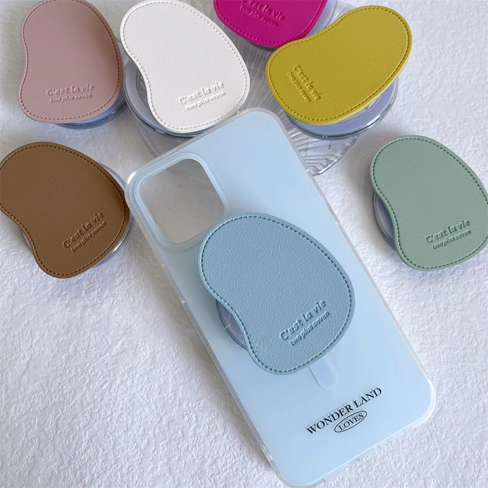 حامل هاتف مغناطيسي فاخر ولطيف من الجلد لهاتف iPhone 17 Pro Max حامل صندوق شحن لاسلكي