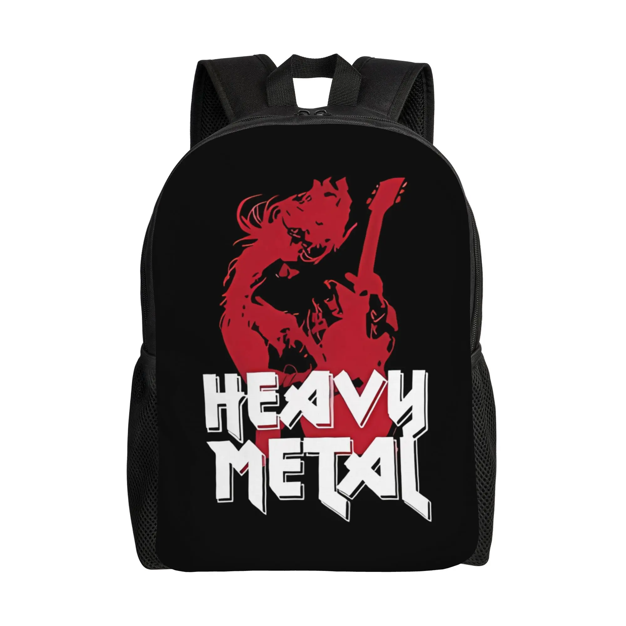 

Rock Guitarist Heavy Metal Schoolbag Ladies Daily Large Capacity Schoolbag Back To School Season