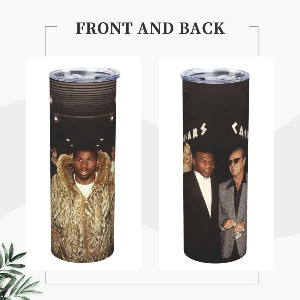 Family Crew Magic Smile Po Stainless Steel Tumbler Vacuum Insulated Mugs Thermal Cold Bottle Straw With Lid 20oz