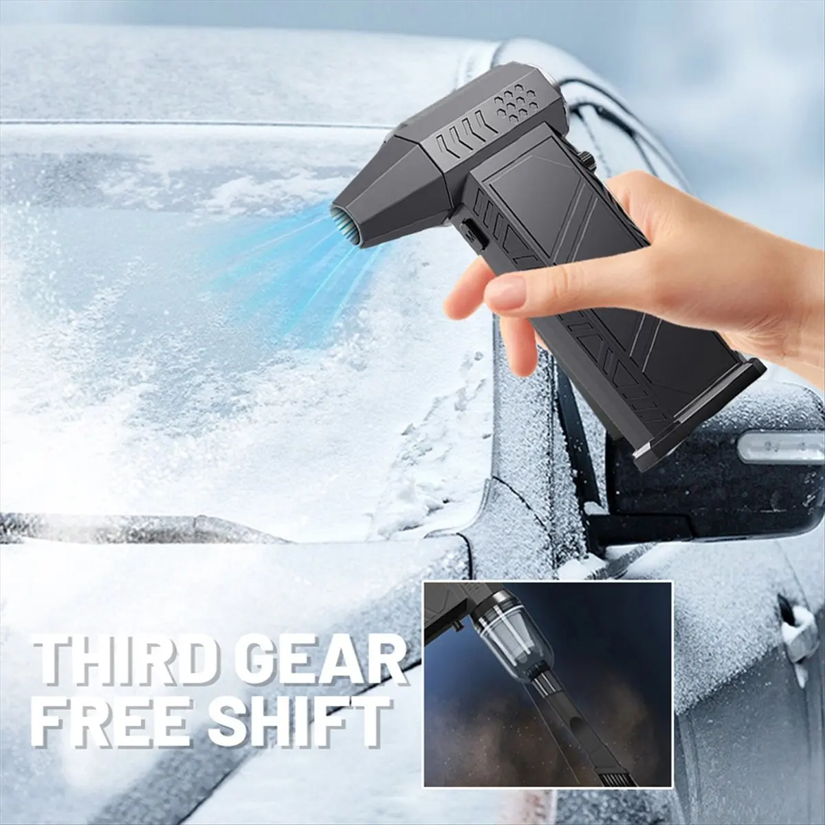 AA97 Ventilatore 300000 giri/min Potente ventilatore d'aria Motore brushless Turbo Ventilatore 8000mAh Souffleur Air Puissant Ventilatore per auto