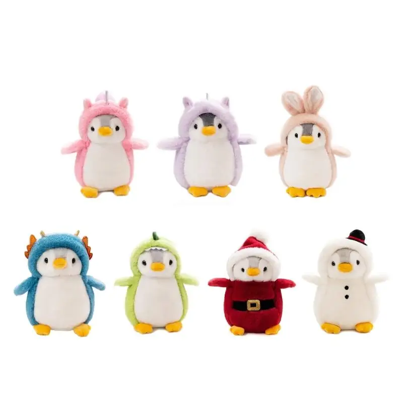 Pinguim pelúcia brinquedo pelúcia pinguim brinquedo pelúcia boneca dormir para crianças brinquedo sono dropship