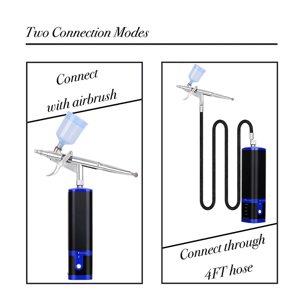 New Mini spray airbrush for Makeup suit for different kinds of liquid cosmetics airbrush kits cordless airbrush with compressor