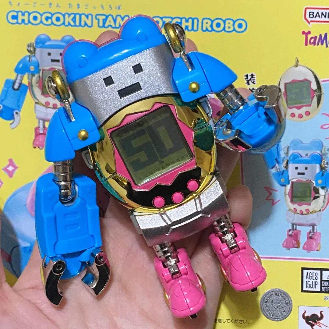 Bandai Robot Chogokin Tuoma Song Robo Anime Peripheral Deformation Robot For Children Model Toy Collection Christmas Gifts
